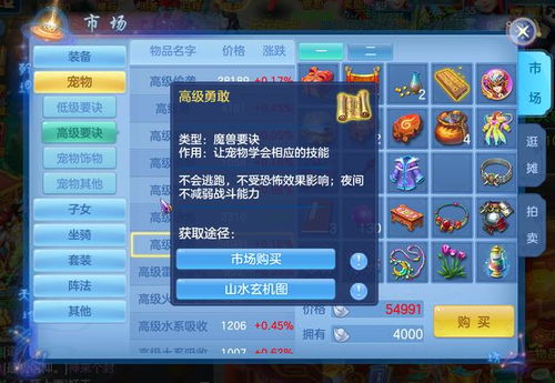 MMO游戏攻略分享 VS 神武4游戏宠物打书攻略